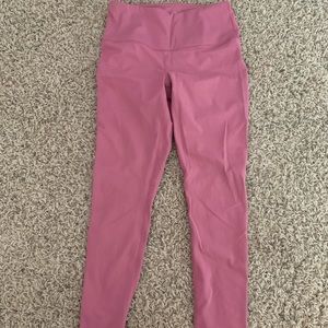 yogalicious pink leggings